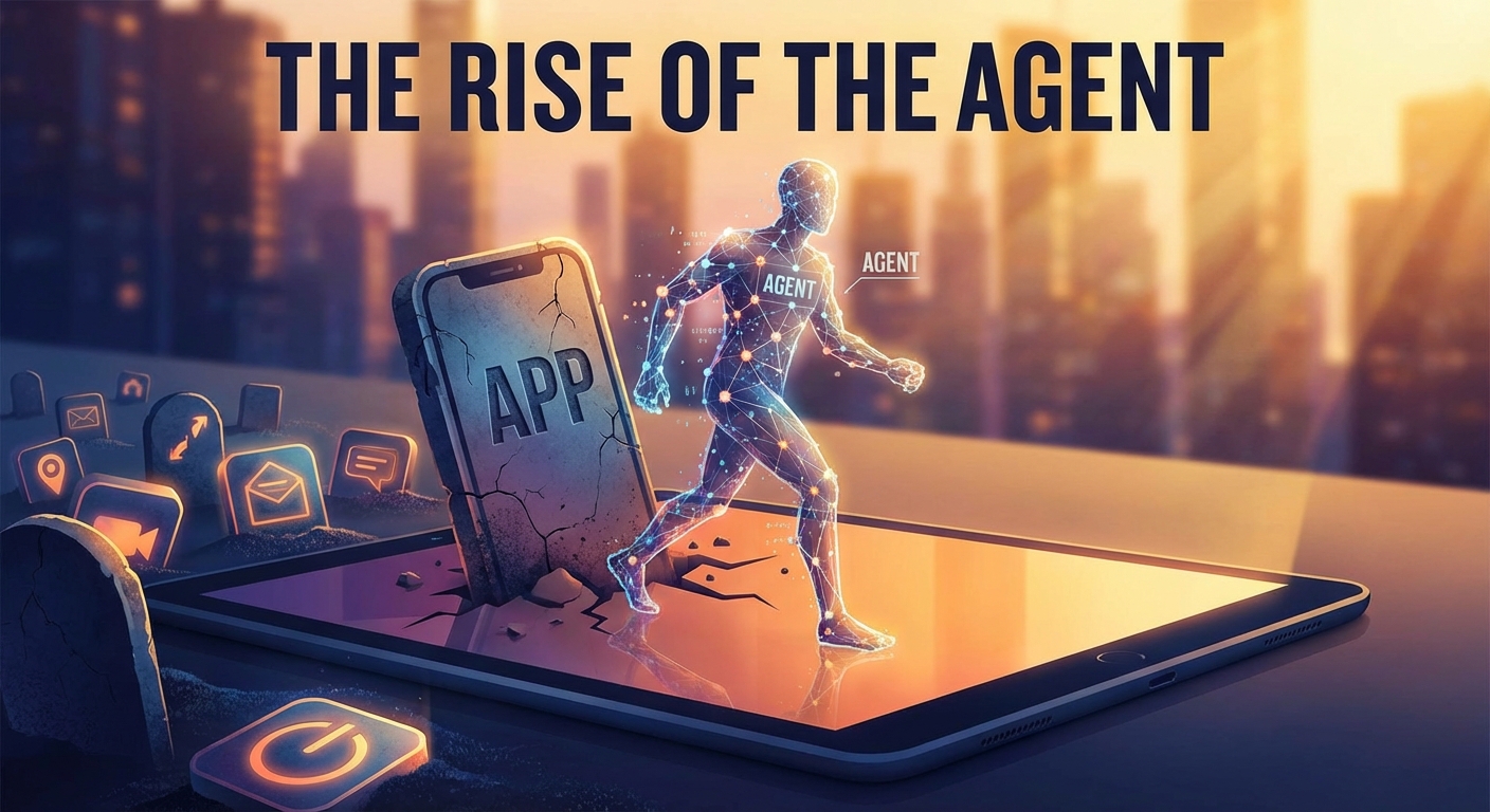1. The Death of the "App" and the Rise of the Agent