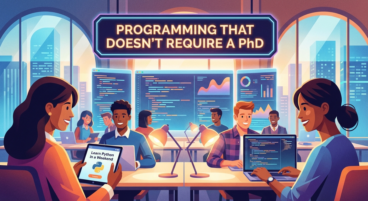 Programming That Doesn't Require a PhD