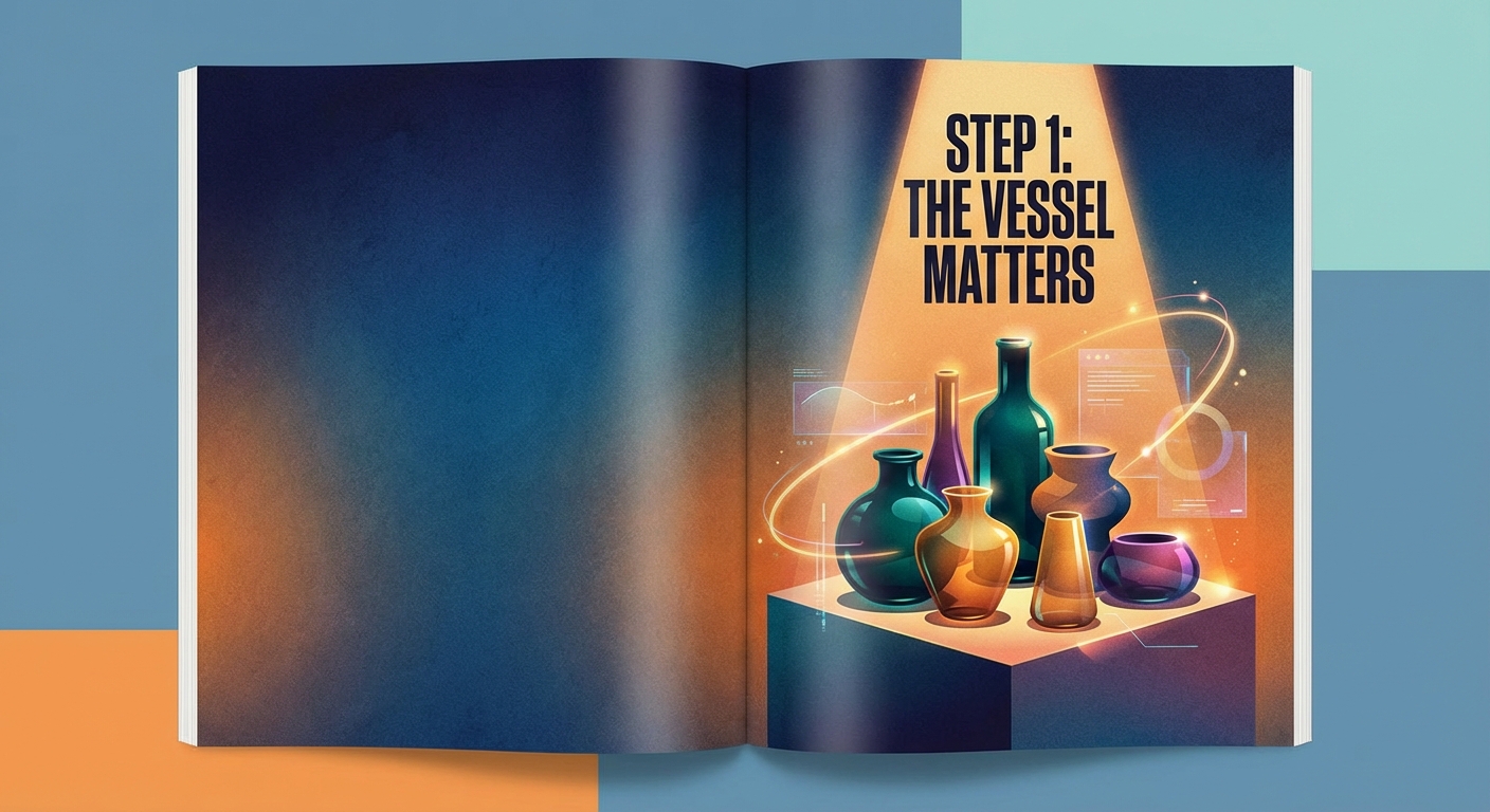 Step 1: The Vessel Matters
