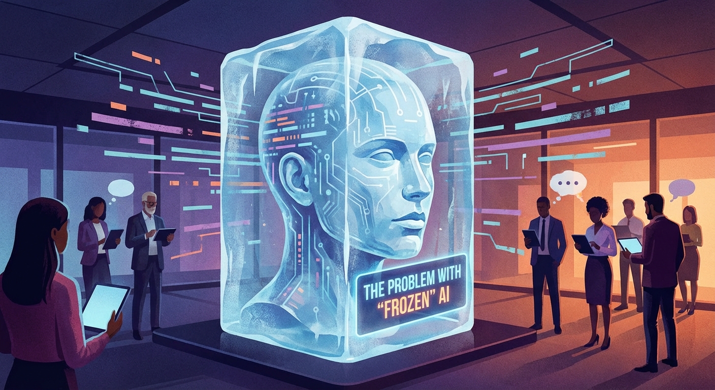 The Problem with "Frozen" AI