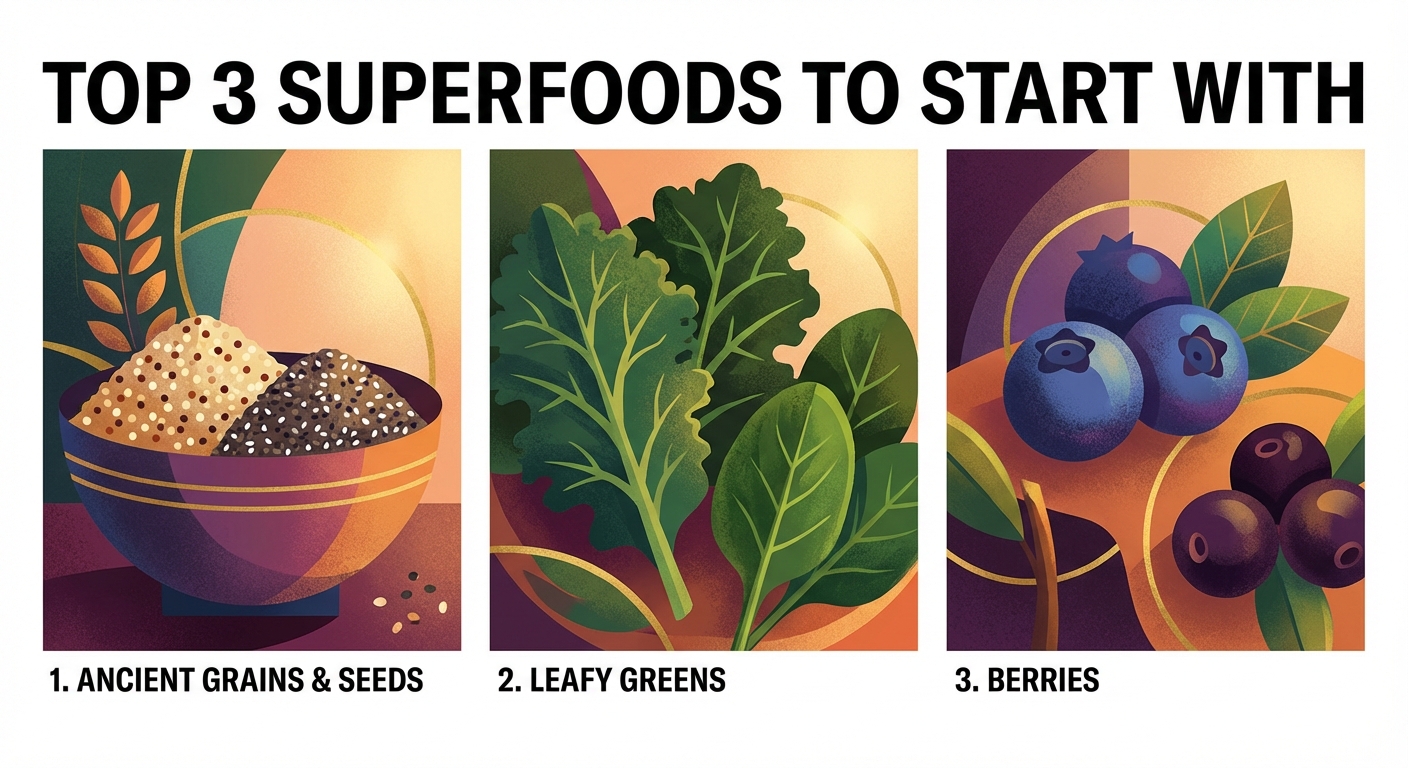 Top 3 Superfoods to Start With